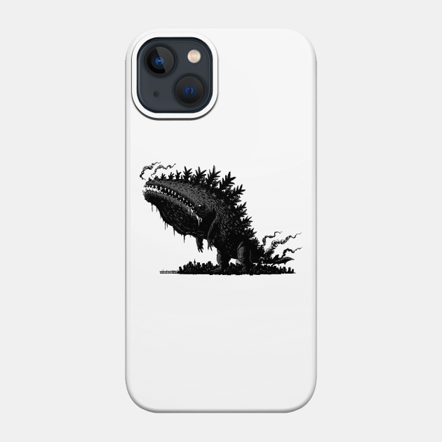 Whalezilla - Monster - Phone Case