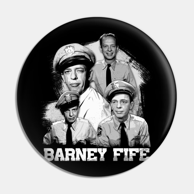 Barney's Bumbling Adventures The Barney Fife Funny Moments Tee Pin by Zombie Girlshop