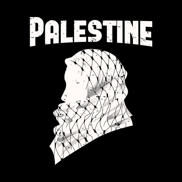 Palestine Keffiyeh by PixelArt