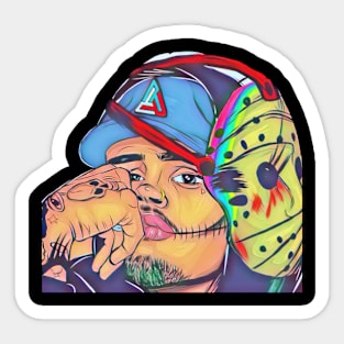 Chris Brown Stickers for Sale