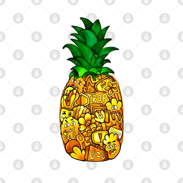 A Pineapple by its Doodles