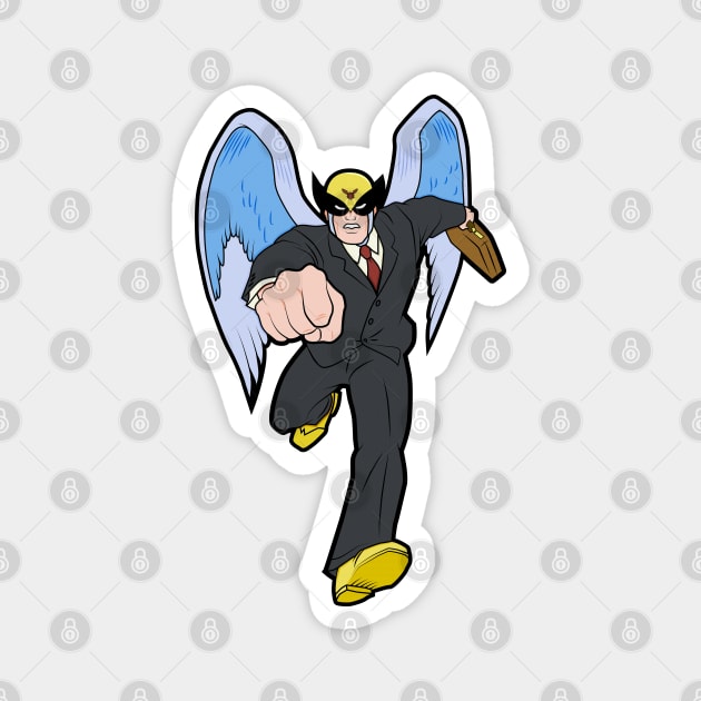 Harvey Birdman Magnet by mynameissavage