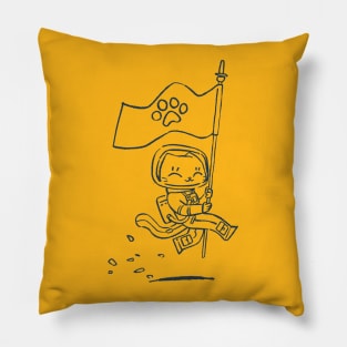 Astronaut cat Pillow