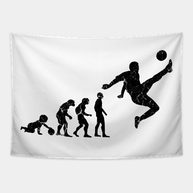 SOCCER EVOLUTION Tapestry by MiaMagic