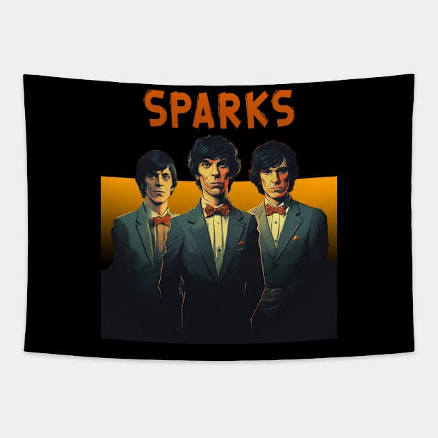 Sparks Tapestry by Moulezitouna