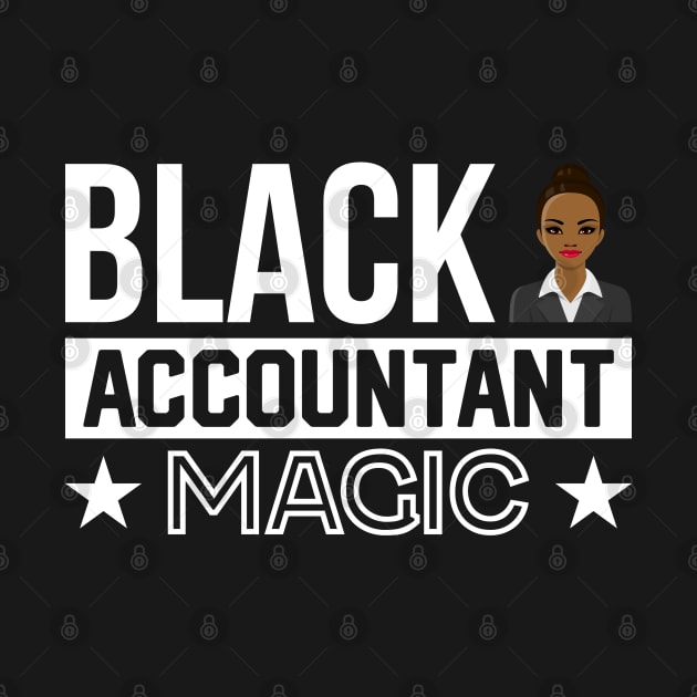 Black Accountant magic  Accounting by Caskara