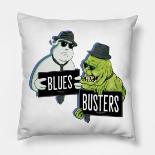 The BluesBusters Pillow