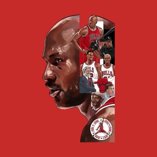 BASKETBALLART - MJ IS CHAMPIONS T-Shirt