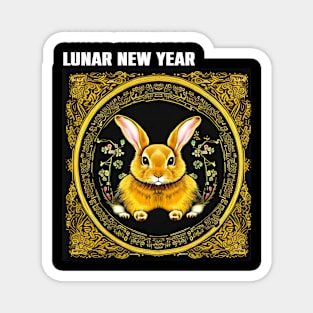 Rabbit New Year Magnet