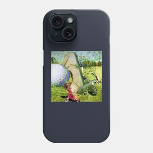 Playing Golf Phone Case
