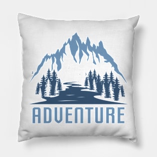 Mountain Adventure Pillow