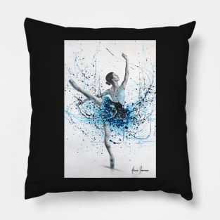 Blue Sky Dancer Pillow