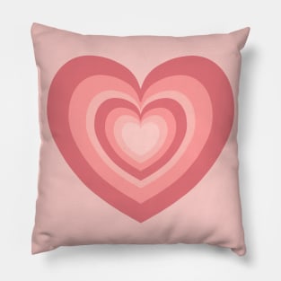 Pink Heart Pillow