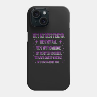 Laszlo Cravensworth He's My Best Friend Phone Case