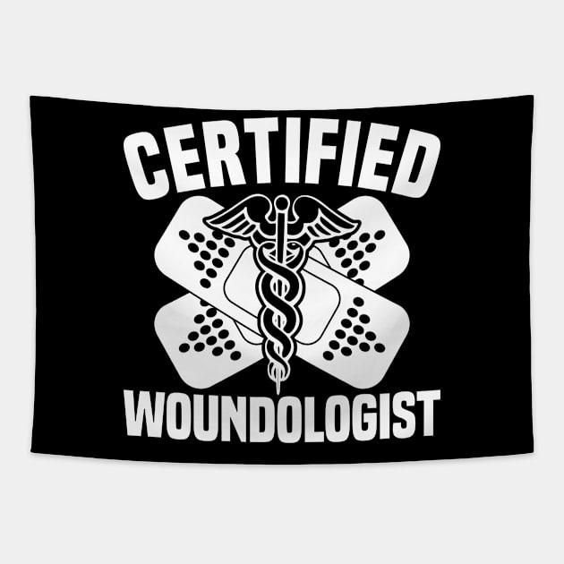 Wound Care Nurse Certified Tapestry by medd.art