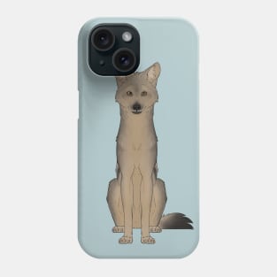 Side-Striped Jackal Phone Case