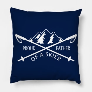 Proud Ski Dad Pillow