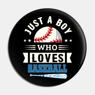 American Sport Fan Baseball Lover Boys Batter Baseball Gifts Pin