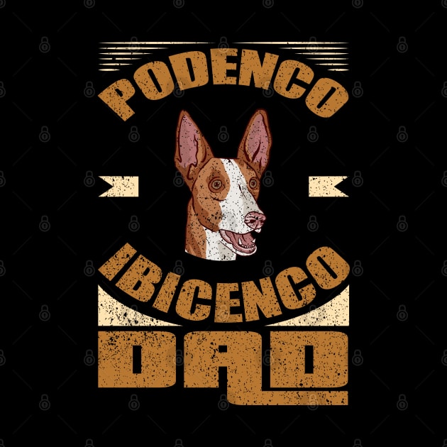 Podenco Ibicenco Dad | Dog Owner Ibizan Hound by Streetwear KKS