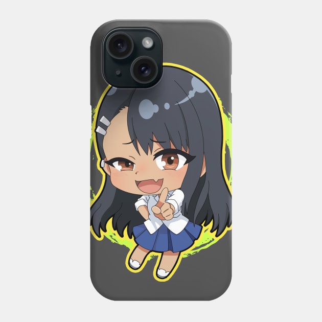 chibi Nagatoro Phone Case by WarGreymonZero