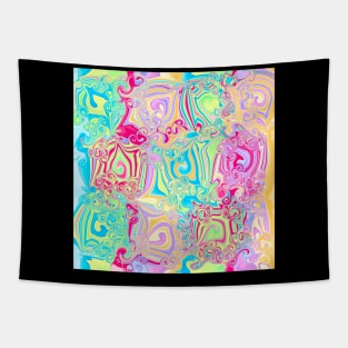 Geode Pastel Abstract Art by Orchid 15 Tapestry