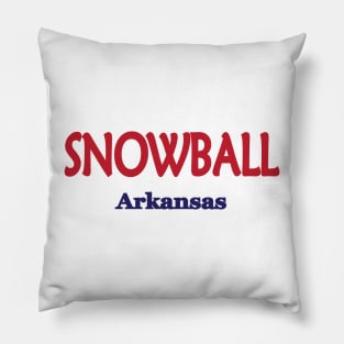 Snowball, Arkansas Pillow
