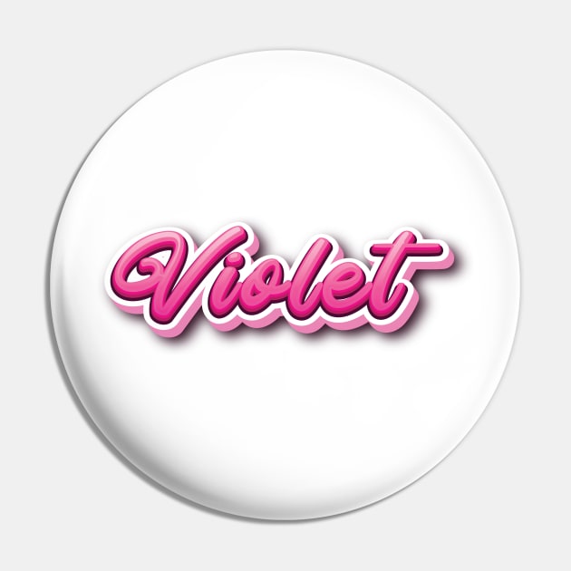 Violet Pin by ProjectX23Red