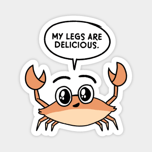 Delicious Crab Legs Magnet