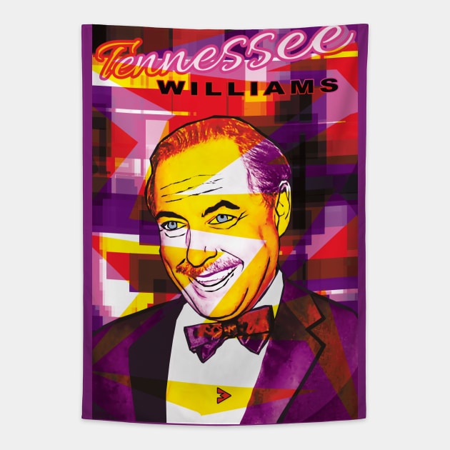 Tennessee Williams III Tapestry by Exile Kings 