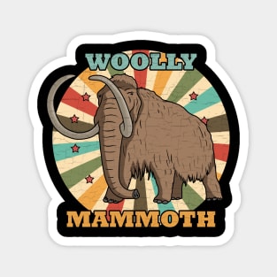 Vintage Woolly Mammoth Magnet