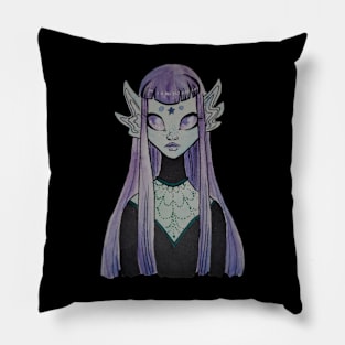 Alien Girl Pillow