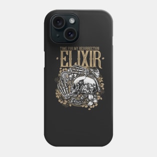 Funny Gothic Skull and Beans Phone Case