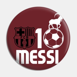 Messi Barca Pin