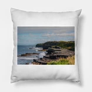 The coast at Mullaghmore, Sligo, Ireland Pillow