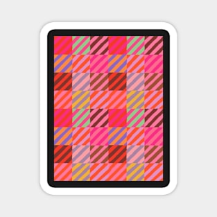 Retro Pattern Magnet