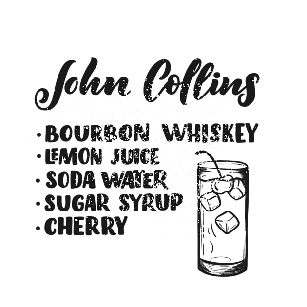 John Collins - Cocktail Gift by Aurora Tee