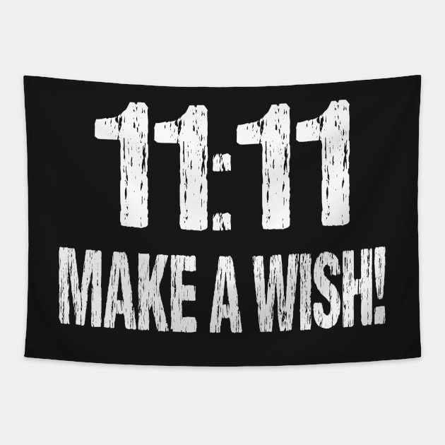 Make a Wish 11:11 Tapestry by Nirvanibex