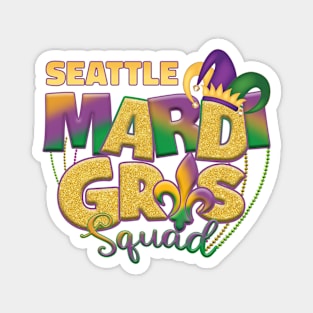 Seattle Mardi Gras Magnet