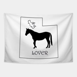 Utah Horse Lover Gift Tapestry