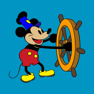 Steamboat Willie - Colourized T-Shirt