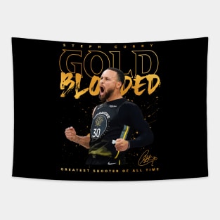 Steph Curry Gold Blooded Tapestry