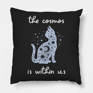 Star Cat - Cosmos Within Us Pillow