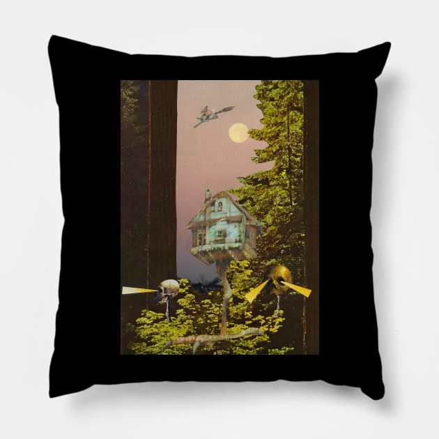 Baba Yaga Pillow by Father Amanda