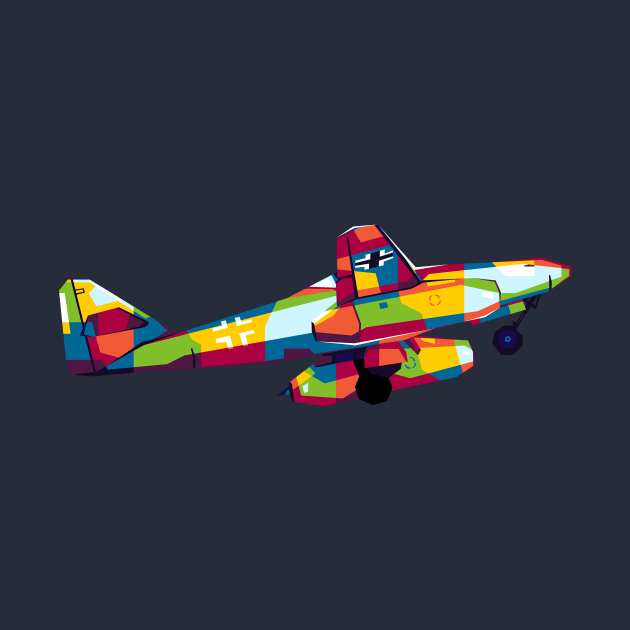 ME 262 Aircraft by wpaprint