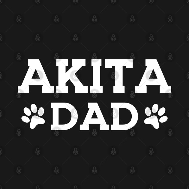 Akita Dad by KC Happy Shop