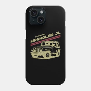 Wrangler JL Jeep car trailcat Phone Case