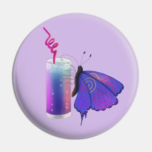 Butterfly party girl Pin