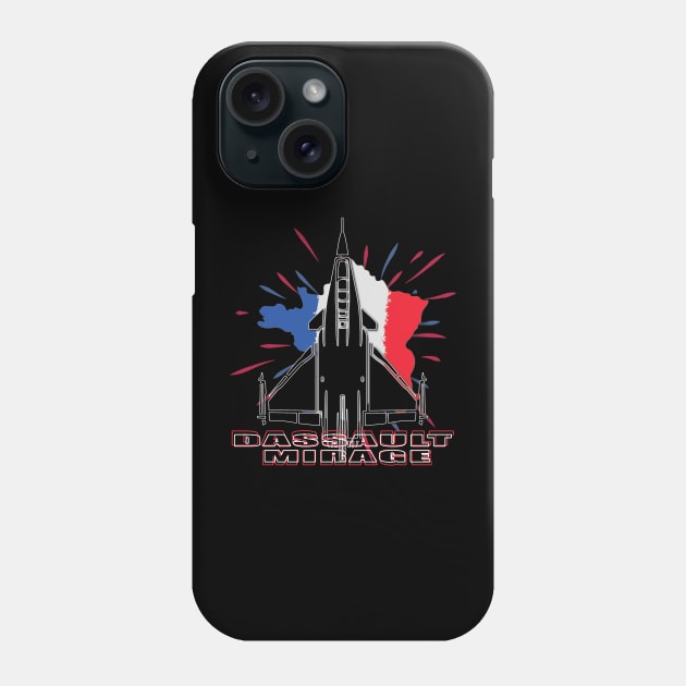 Dassault mirage Phone Case by TeeText