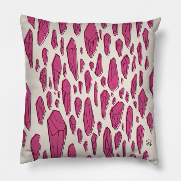 Crystals Pillow by Fusspot