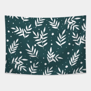 Magical branches - teal Tapestry